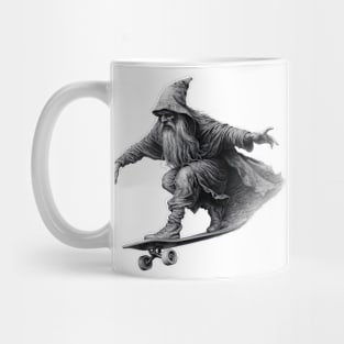 Skate Wizard doing his thing Mug